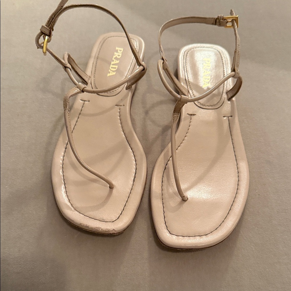 Prada Women's Taupe Sandals